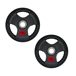 [W000011127] Par de discos de acero recubiertos 10 kg 2" Wod Pro